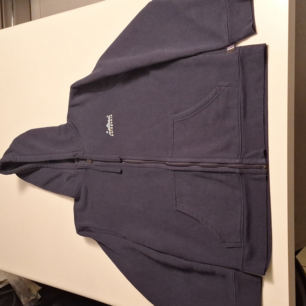 Patagonia Men's Spirited Seasons Full Zip Uprisal Hoodie - Dark Blue